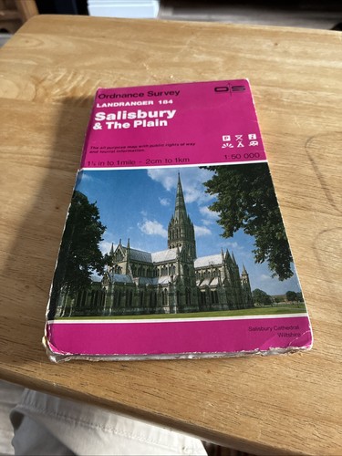 Ordnance survey map - map, 1:50,000