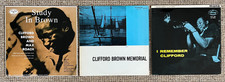 Collection of vinyl albums featuring Clifford Brown