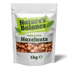Whole Raw Hazelnuts 5kg Natural Shelled Healthy Vegan Nuts by Nature’s Balance