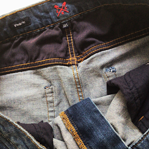 Slim fit men blue denim - slim,