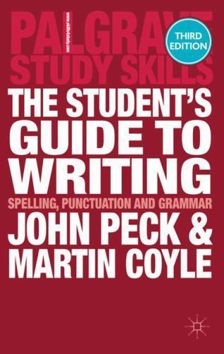 The student guide writing - the, student's