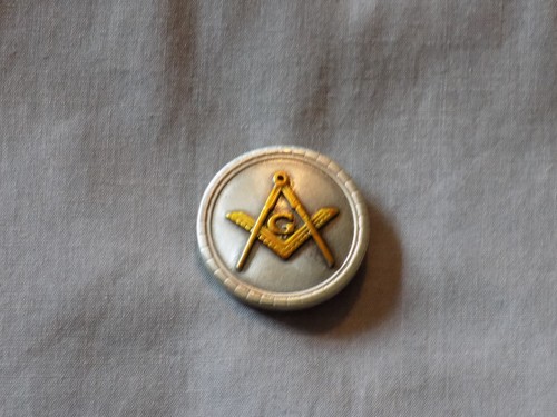 Masonic concho leather - masonic, items