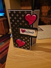 Valetines Card A5 glitter