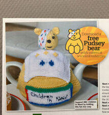 Knitting Pattern Pudsey Bear Tea Cosy