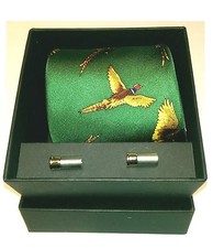 Boxed Silk Pheasant Tie &