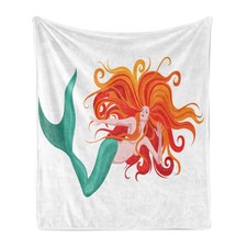 Mermaid Soft Flannel Fleece