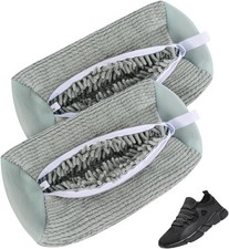 2Pcs Shoe Wash Bags Mesh