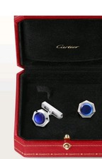 Cartier Men's Silver Cufflinks