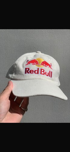 Red bull white - bull, corduroy