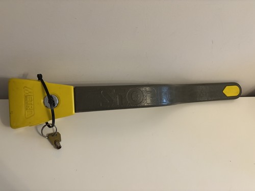 Stoplock steering wheel lock - wheel,