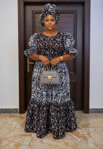 Handmade ankara kaftan - handmade, maxi