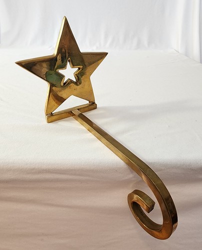 Vtg star christmas stocking - vtg,