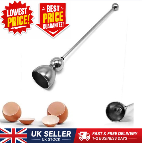 Egg cracker topper eggshell - cracker,