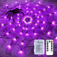 Halloween Luminous Spider Web