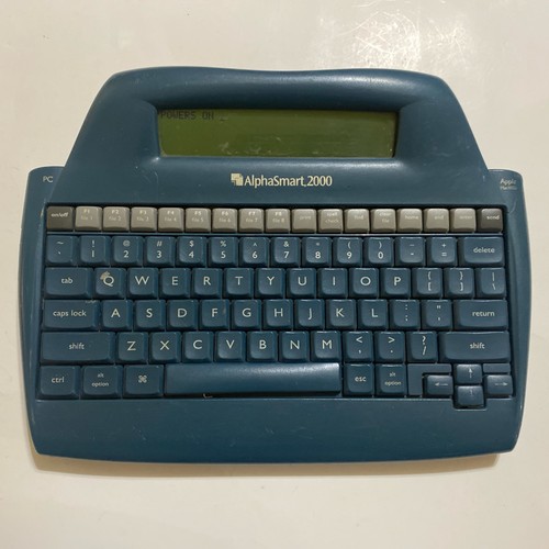 Alphasmart 2000 word processor - alphasmart,