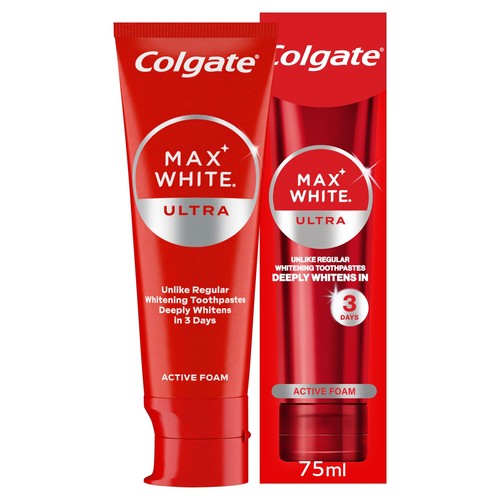Max white ultra - white, foam