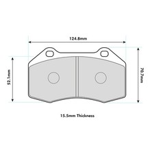 Ferodo Front DS3000 Brake Pads