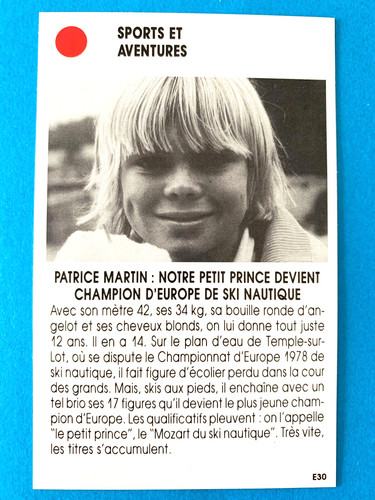 Patrice martin champion water - champion,