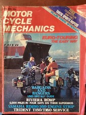 Motorcycle mechanics April