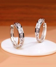 925 Sterling Silver Huggie