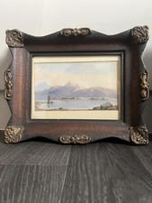 Pair Of  Antique Coastal Oil