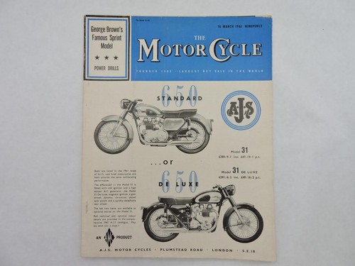 March 1961 motor - 16,