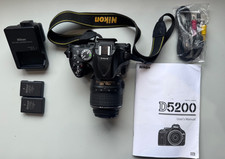 Nikon d5200 dslr - nikon, dslr,
