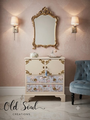 Vintage cabinet cupboard - cabinet,