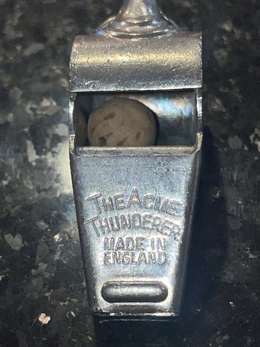 Vtg acme thunderer whistle - ,