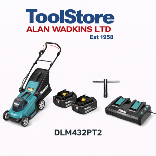 Makita dlm432pt2 twin 18v 36v - dlm432pt2, 18v/36v
