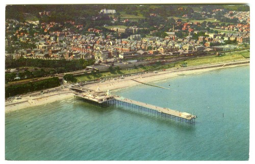 1960 postcard an aerial - an,