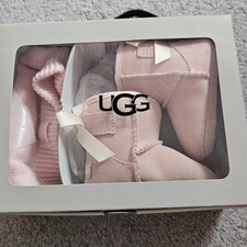 Baby Ugg Boots & Hat Set