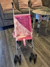 Silver Cross Pink Dolls Buggy Pushchair