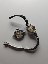 Vtg Lot Of 2 Bulova Ladies