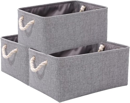 Pcs fabric canvas storage - 3,