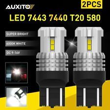 2X T20 LED 12SMD 7443 W21W
