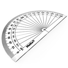Helix 180 Degree Protractor -