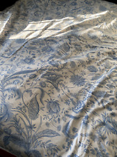 Preloved Toile de Jouy Duvet Cover  93" W X 82" L
