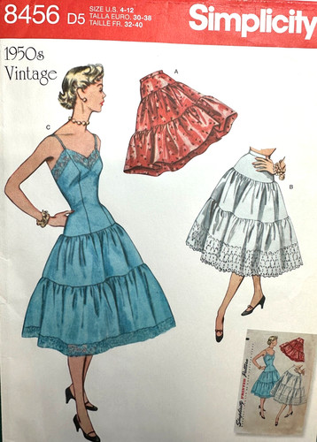 1950s retro petticoats slip - retro,