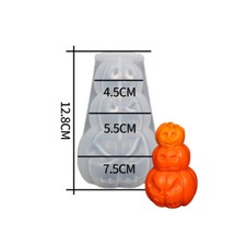 3D Pumpkin Halloween Silicone