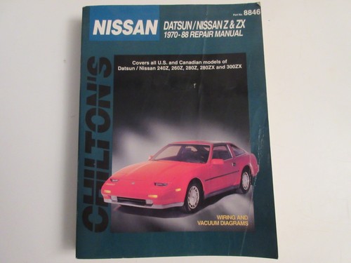 Chiltons datsun nissan zx - z, to