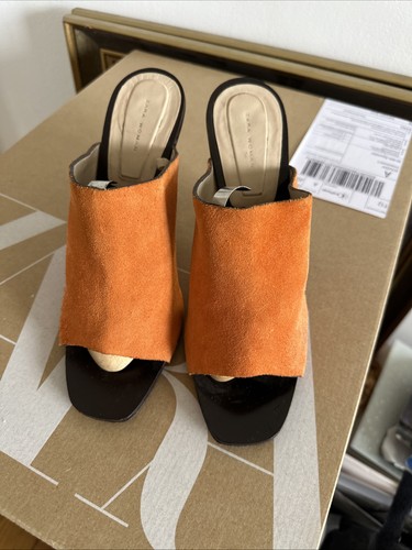 Orange zara mules - -, small