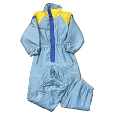 Vintage Ski Suit Retro Colour
