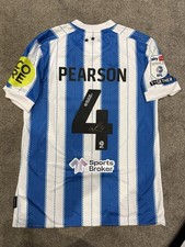 Huddersfield Town Match Worn/Signed Shirt - Matthew Pearson