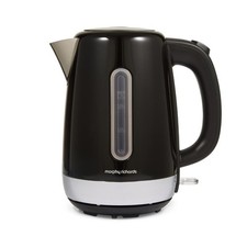 Morphy Richards Kettle 1.7L Equip Jug, Black, 3KW, Rapid Boil, 360 Base 102783