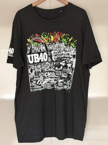Ub40 tour black shirt size - tour,
