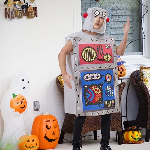 Robot costume comfortable for - costume,