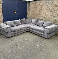 Grey Verona Corner Sofa (Free