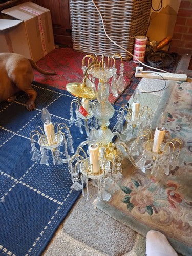 Stunning light chandelier - light,