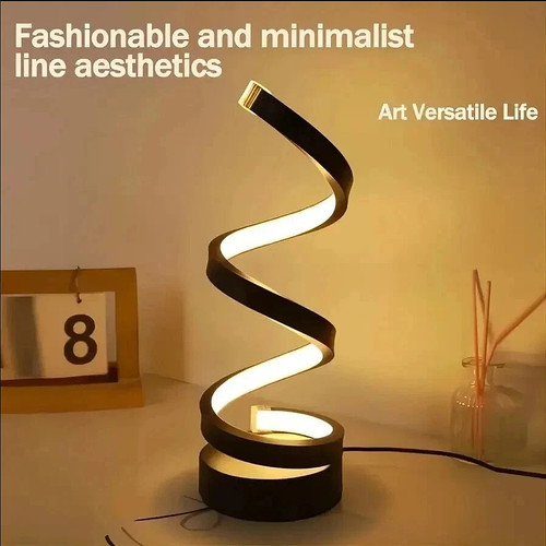 Usb led novelty spiral shape - spiral,